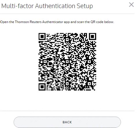 You can choose any method (one-time password, <strong>QR code</strong>, or push). . Thomson reuters authenticator qr code